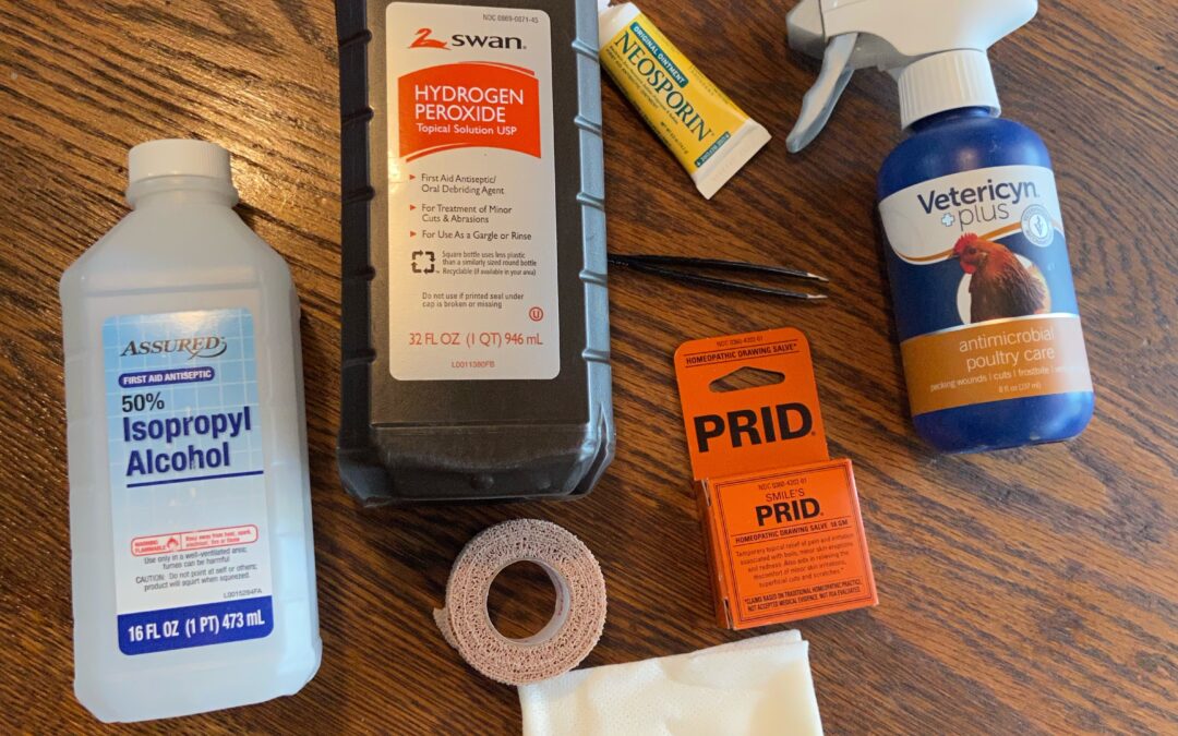 Chicken First Aid Kit- Why You Should Have One and What to Include